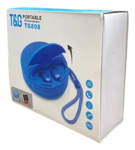 Miniatura 2 de MINI PARLANTE TG-808-2 EN 1 AURICULARES